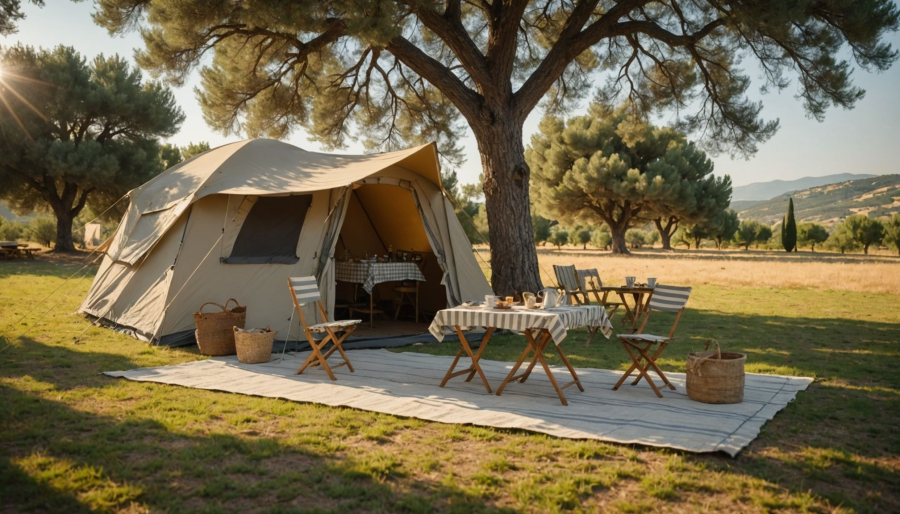 How to choose the best camping pitch in provence
